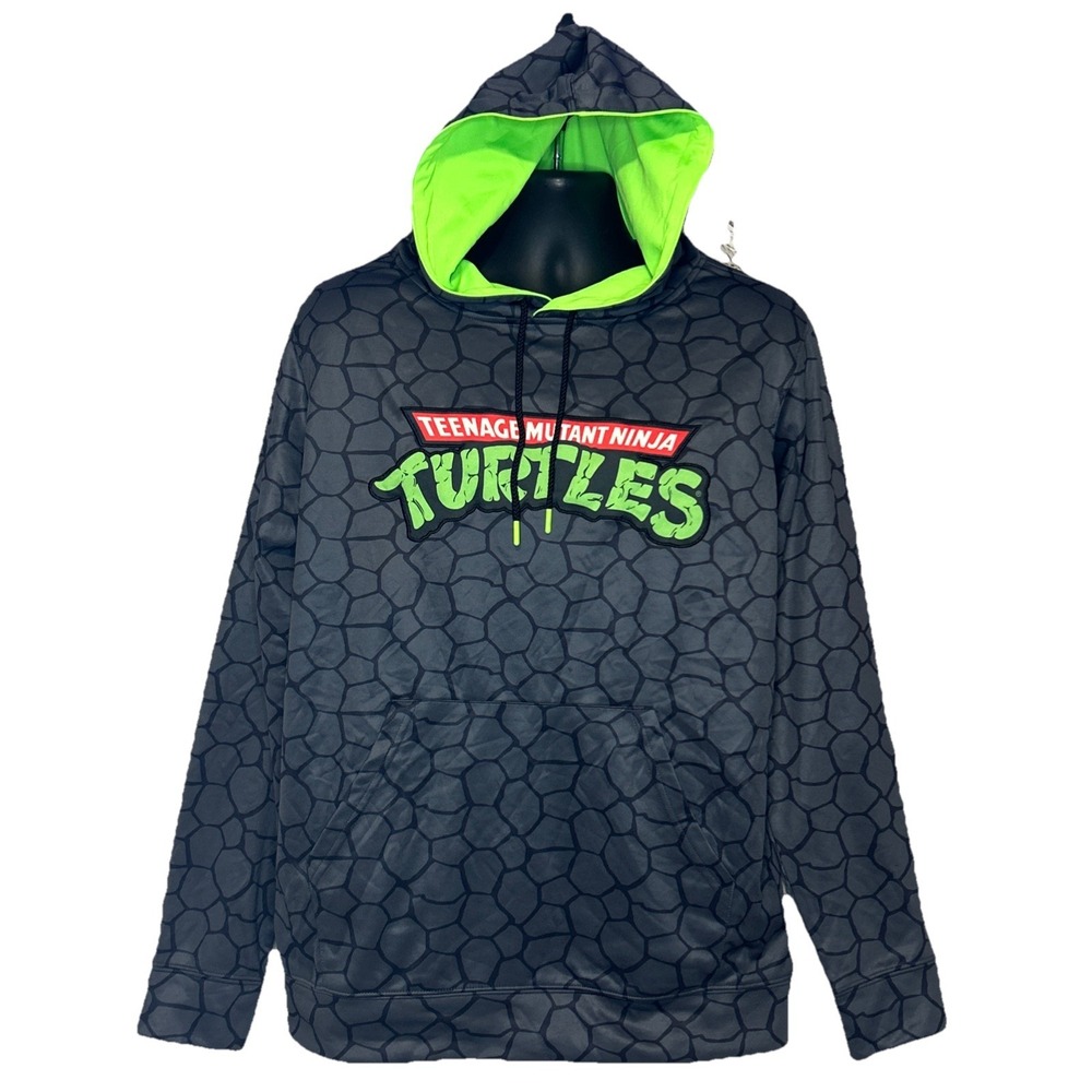 Nickelodeon Men's Teenage Mutant Ninja‎ Turtles Shell Hoodie Large Pullover